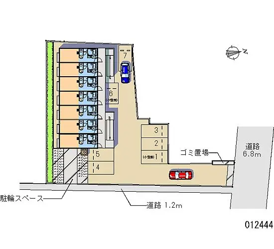 ★手数料０円★入間市野田 月極駐車場